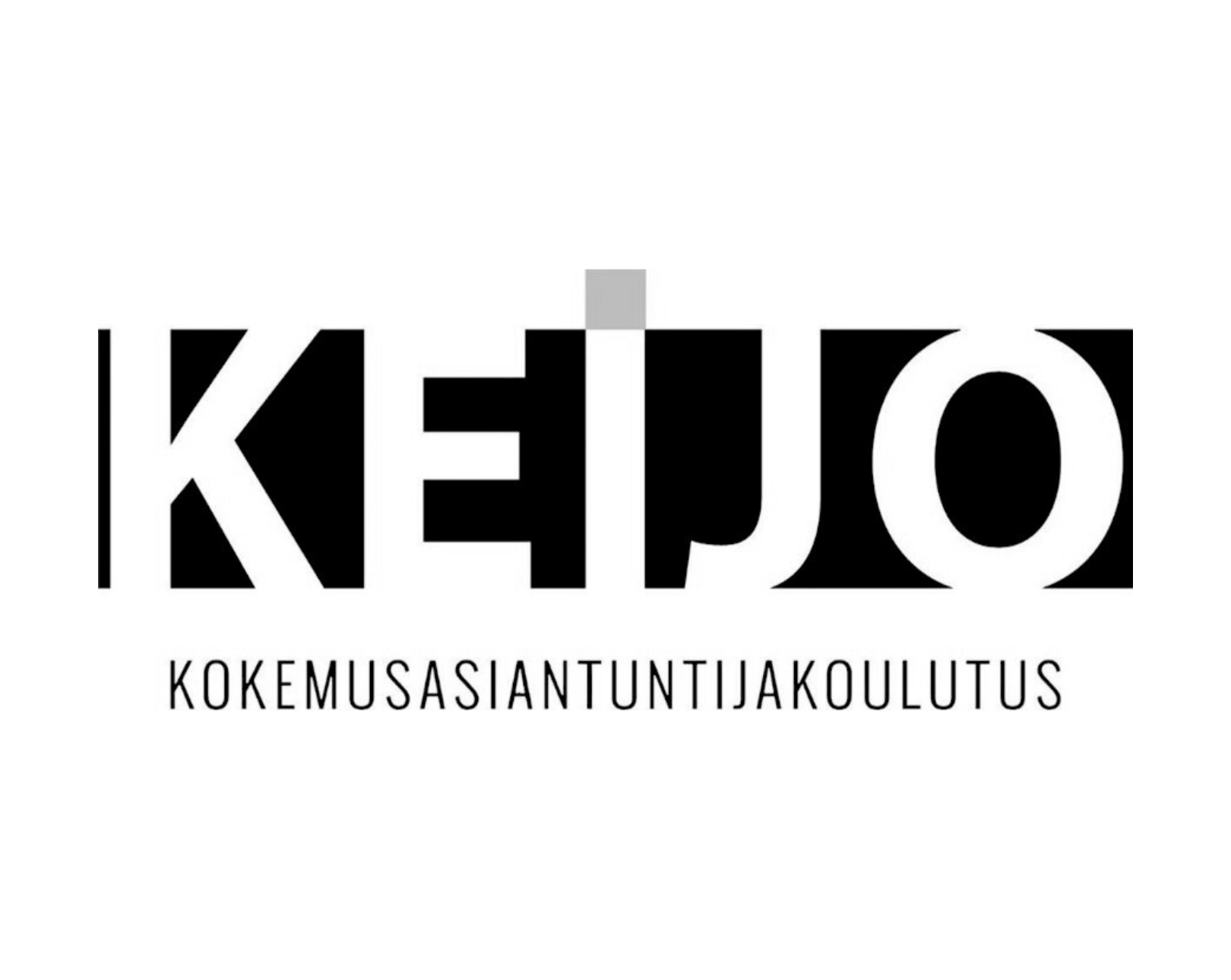 Keijo-kokemusasiantuntijakoulutuksen logo.